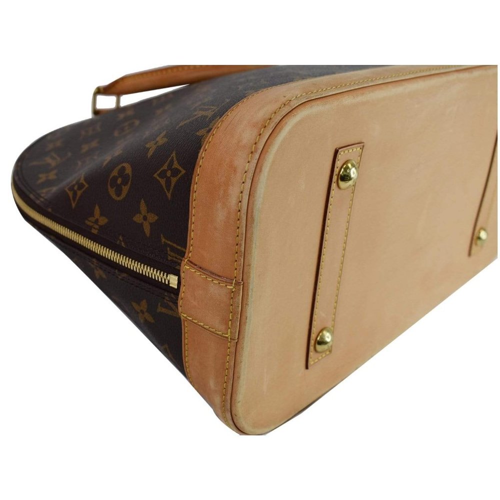 LOUIS VUITTON Alma Large Monogram Canvas Satchel - Picture 8 of 12